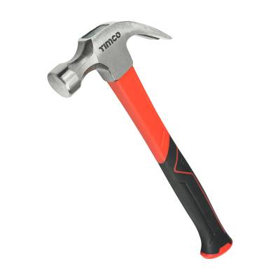 Timco 20oz Fibreglass claw hammer...